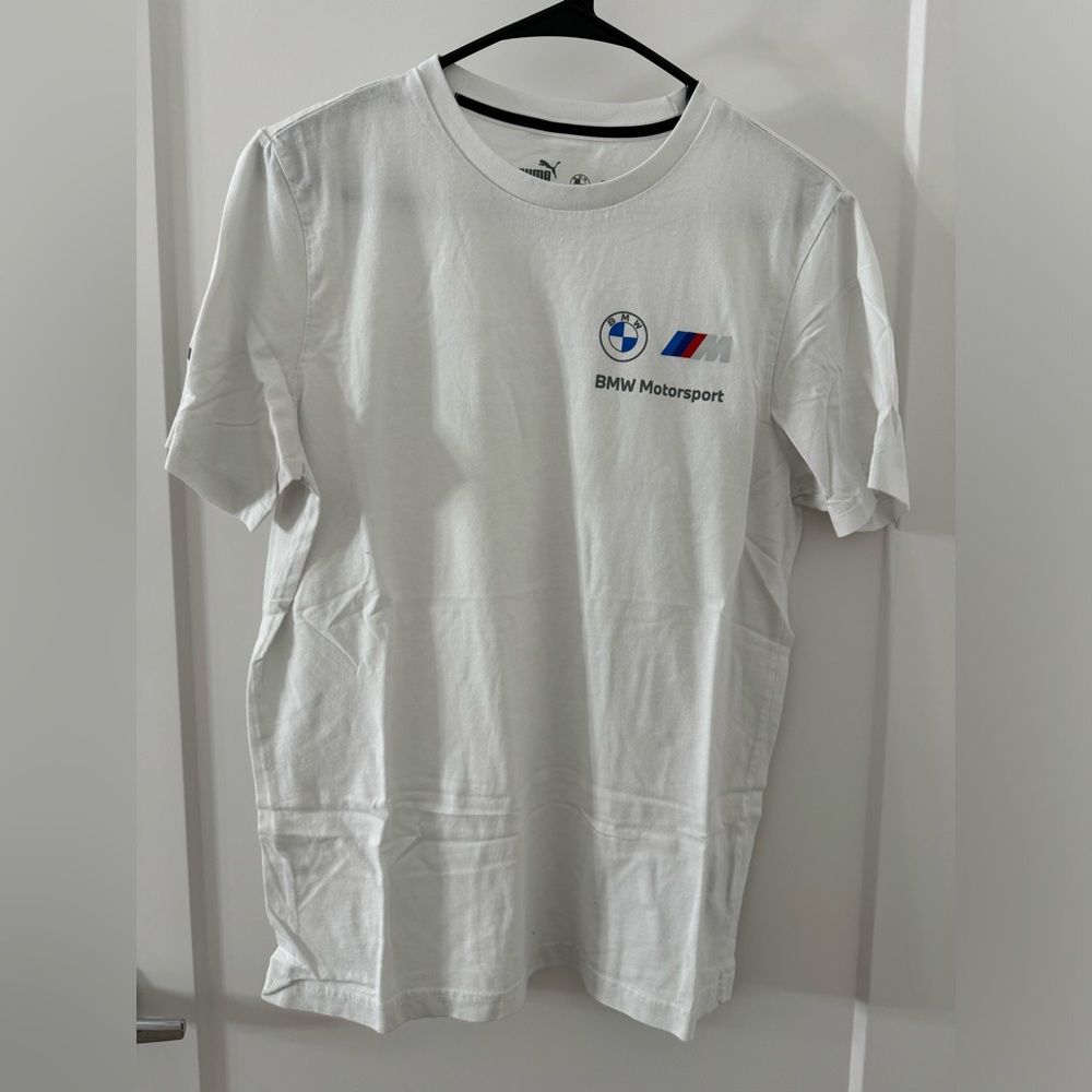 BMW Motorsports X Puma, Medium Size, 100% Pima Cotton, Color: White